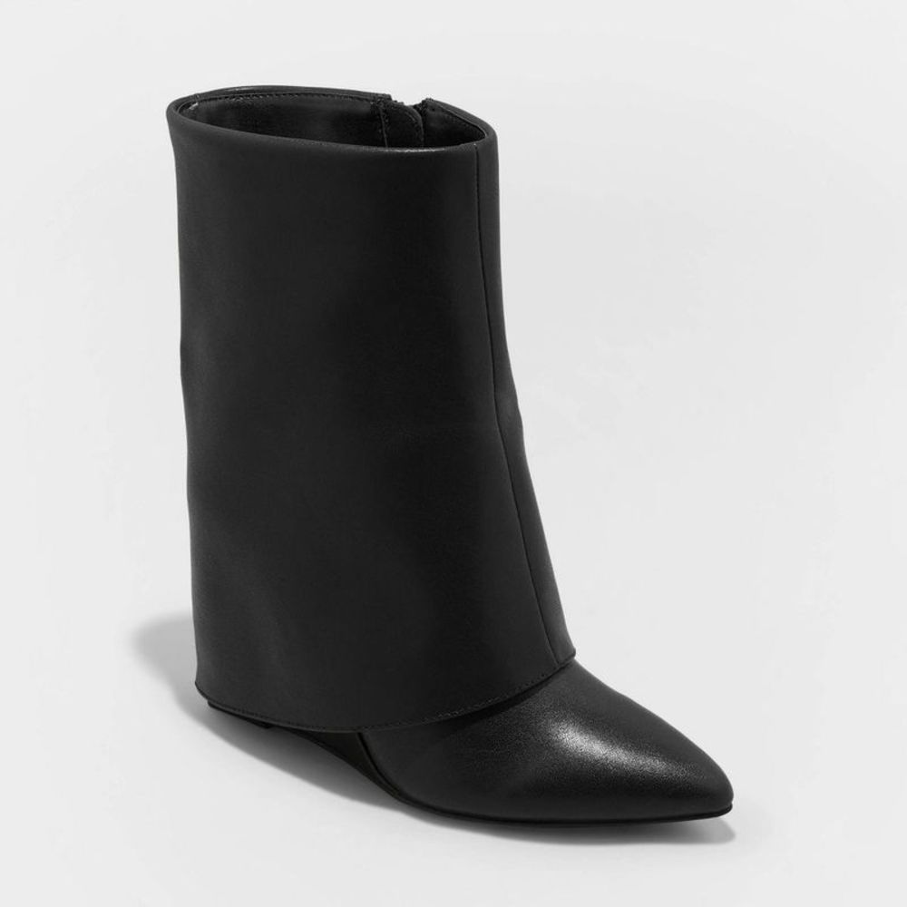 A New Day Black Ankle Boots